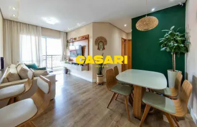 Apartamento à venda com 2 dormitórios – 70 m² – assunção – são bernardo do campo/sp