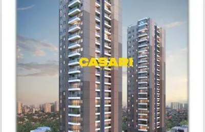 Apartamento com 3 dormitórios à venda, 87 m² - jardim - santo andré/sp