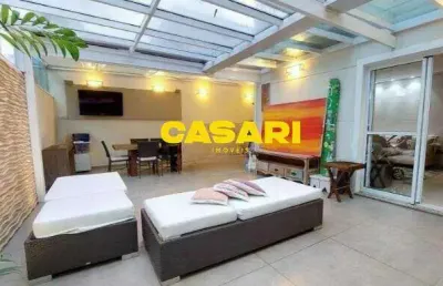 Sobrado com 3 dormitórios à venda, 184 m² - demarchi - são bernardo do campo/sp