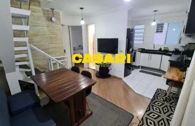 Cobertura com 2 dormitórios à venda, 88 m² - nova petrópolis - são bernardo do campo/sp