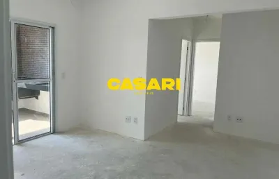 Apartamento com 2 dormitórios à venda, 55 m² - campestre - santo andré/sp