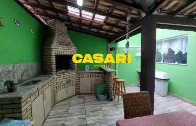 Sobrado com 3 dormitórios e espaço gourmet à venda – nova petrópolis, sbc