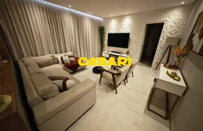 Apartamento com 3 dormitórios à venda, 118 m² - baeta neves - são bernardo do campo/sp