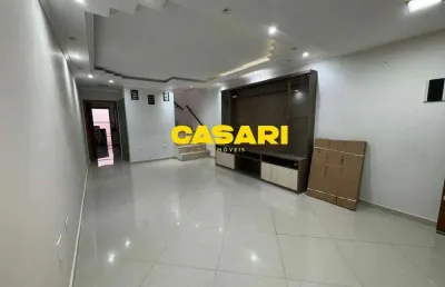 Sobrado com 3 dormitórios à venda, 165 m² - planalto - são bernardo do campo/sp