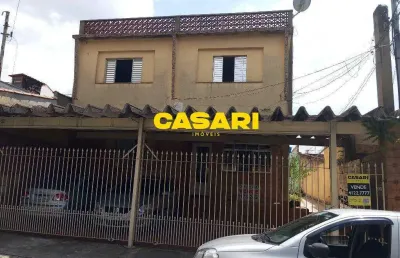 Sobrado com 7 dormitórios à venda, 368 m² - paulicéia - são bernardo do campo/sp