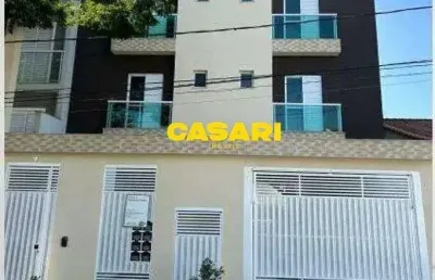 Cobertura com 2 dormitórios à venda, 100 m² - centro - santo andré/sp