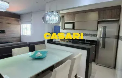 Cobertura com 3 dormitórios à venda, 156 m² - vila metalúrgica - santo andré/sp