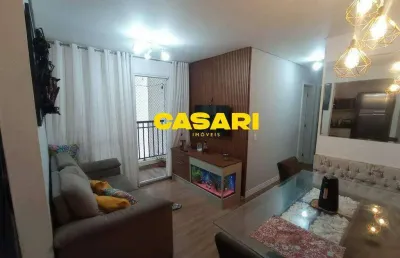 Apartamento com 2 dormitórios à venda, 53 m² - nova petrópolis - são bernardo do campo/sp