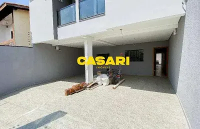 Sobrado à venda com 3 dormitórios e 128 m² – vila alto de santo andré – santo andré/sp