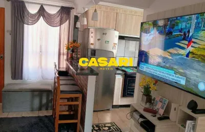 Apartamento com 2 dormitórios à venda, 49 m² - santa terezinha - são bernardo do campo/sp