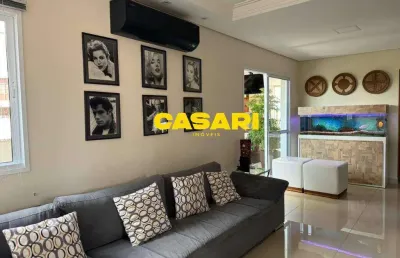Cobertura com 3 dormitórios à venda, 137 m² - jardim do mar - são bernardo do campo/sp
