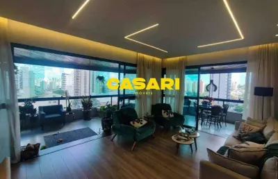 Apartamento com 3 dormitórios à venda, 153 m² - rudge ramos - são bernardo do campo/sp