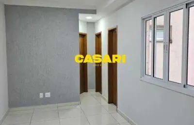 Apartamento com 2 dormitórios à venda, 46 m² - vila apiaí - santo andré/sp
