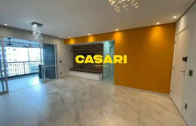 Apartamento com 3 dormitórios à venda, 126 m² - vila boa vista - santo andré/sp