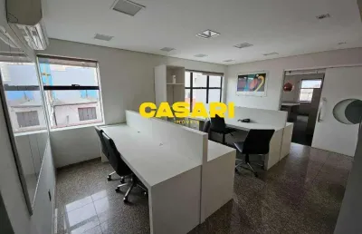 Sala à venda, 75 m² - jardim bela vista - santo andré/sp