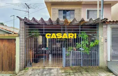Sobrado com 3 dormitórios à venda, 155 m² - rudge ramos - são bernardo do campo/sp