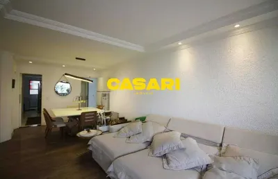 Apartamento com 4 dormitórios (2 suítes) e 3 banheiros à venda no centro – são bernardo do campo/sp