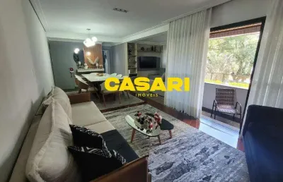 Apartamento com 3 dormitórios à venda, 138 m² - centro - são bernardo do campo/sp