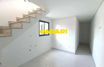Cobertura com 2 dormitórios à venda, 100 m² - campestre - santo andré/sp