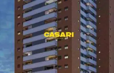 Lançamento apartamento 2 dormitórios (1 suíte) com terraço e 1 vaga no campestre – santo andré/sp