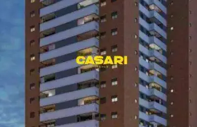 Lançamento apartamento 2 dormitórios (1 suíte) com terraço e 1 vaga no campestre – santo andré/sp