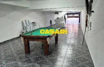 Sobrado com 3 dormitórios à venda, 300 m² - vila alto de santo andré - santo andré/sp