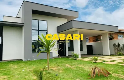 Casa com 3 dormitórios à venda, 150 m² por - condomínio ninho verde i eco residence - porangaba/sp