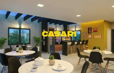 Apartamento com 2 dormitórios à venda, 49 m² por r$ 544.900,00 - jardim - santo andré/sp