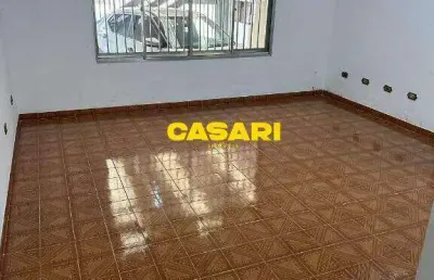 Sobrado com 3 dormitórios à venda, 180 m² - parque marajoara - santo andré/sp