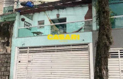 Sobrado com 2 dormitórios à venda, 103 m² - vila valparaíso - santo andré/sp