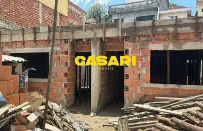 Casa com 3 dormitórios à venda, 85 m² - vila vitória - santo andré/sp