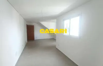 Cobertura com 2 dormitórios à venda, 108 m² - vila pires - santo andré/sp