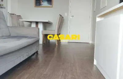Apartamento com 2 dormitórios à venda, 51 m² - taboão - são bernardo do campo/sp