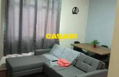 Apartamento com 1 dormitório à venda, 42 m² - taboão - são bernardo do campo/sp