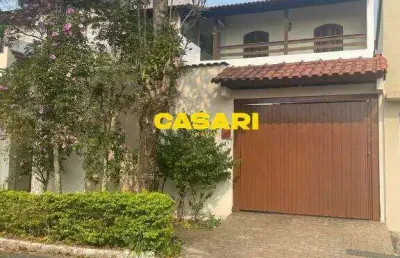 Sobrado com 6 dormitórios à venda, 327 m² - parque espacial - são bernardo do campo/sp