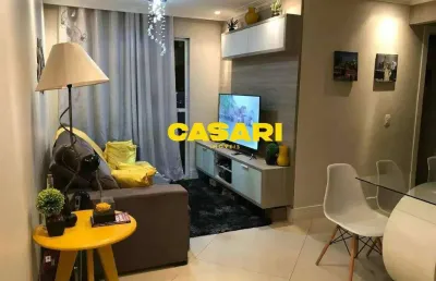 Apartamento 3 dormitórios mobiliados à venda no parque erasmo assunção – santo andré/sp