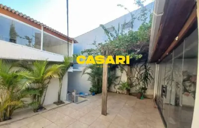Sobrado com 4 dormitórios à venda, 200 m² - nova gerti - são caetano do sul/sp