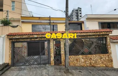 Sobrado com 4 dormitórios à venda, 213 m² por r$ 1.200.000,00 - campestre - santo andré/sp