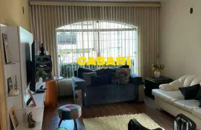 Sobrado com 3 suítes à venda, 380 m² – jardim bela vista, santo andré/sp