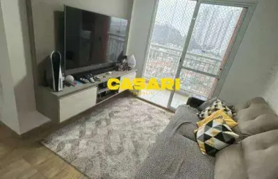 Apartamento mobiliado com 2 dormitórios à venda no centro – são bernardo do campo/sp
