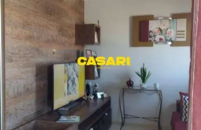 Apartamento mobiliado com 2 dormitórios e sacada à venda no taboão – são bernardo do campo/sp