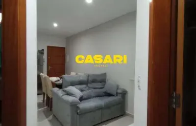 Apartamento com 2 dormitórios e 1 vaga à venda no jardim las vegas – santo andré/sp