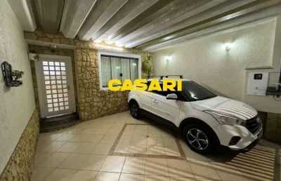 Casa com 2 dormitórios à venda, 159 m² - independência - são bernardo do campo/sp