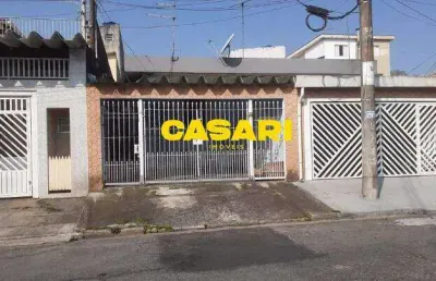 Casa com 2 dormitórios à venda, 105 m² - jardim stella - santo andré/sp