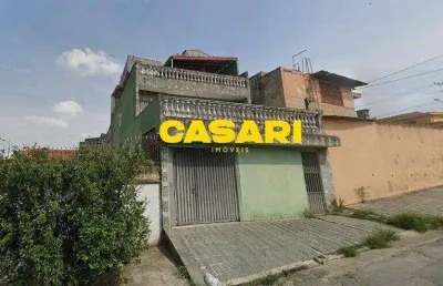 Sobrado com 3 dormitórios à venda, 203 m² - jardim monções - santo andré/sp