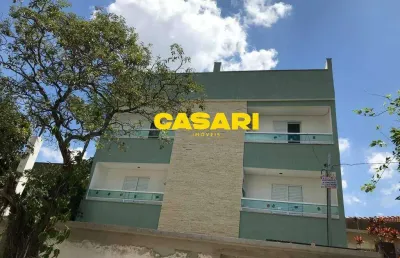 Cobertura com 2 dormitórios à venda, 76 m²- vila valparaíso - santo andré/sp