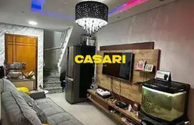 Cobertura com 2 dormitórios à venda, 99 m² - vila marina - santo andré/sp