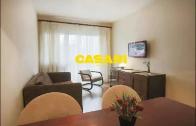 Flat mobiliado com terraço e lazer completo à venda no centro de são bernardo do campo