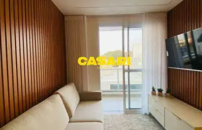 Apartamento com 2 dormitórios à venda, 57 m² - jardim do mar - são bernardo do campo/sp