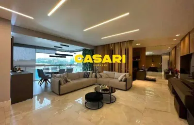 Apartamento de alto padrão com 3 suítes e 160 m² no jardim do mar - são bernardo do campo/sp